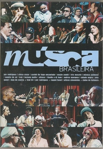 Dvd Musica Brasileira Varios Azul Dvd