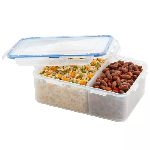 Envase plástico rectangular 39oz - rPET - Pet2Go Venezuela