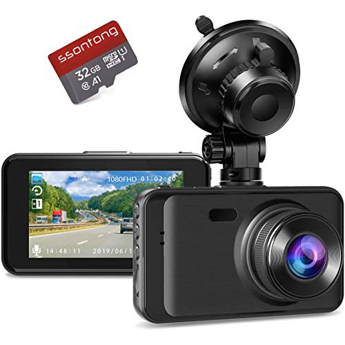 Dash Camera With Sd Card Included, Dashcams For Cars Front F
