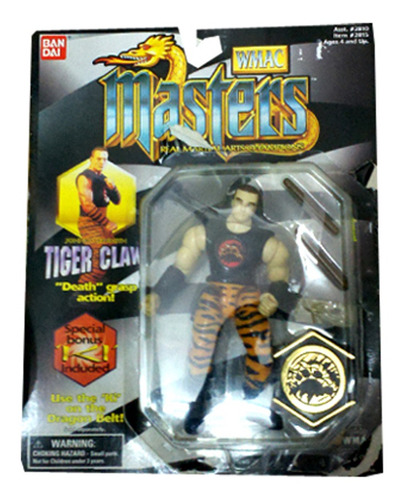 Muñeco Wmac Masters Tiger Claw