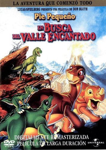 Pie Pequeño, En Busca Del Valle Encantado Dvd Infantil