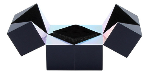 Joyero Plegable Cubo Mágico Anillo Caja Matrimonio