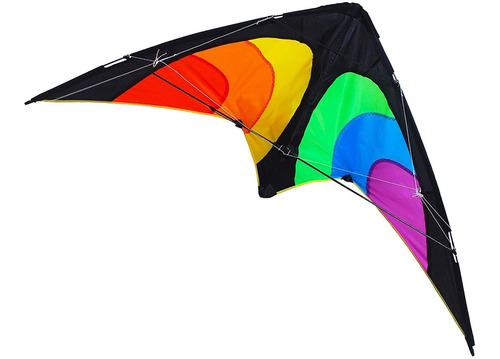 Doble Línea Stunt Kite  Pulgadas Wingspan, Cometas Pro...