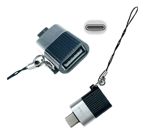 Adaptador Tipo C Macho A Usb Hembra Otg 3.0