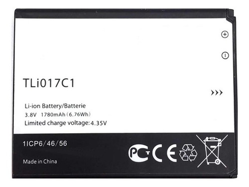 Pila Bateria Tli017c1 1780mah Para Alcatel Pixi 3 4.0 E/g