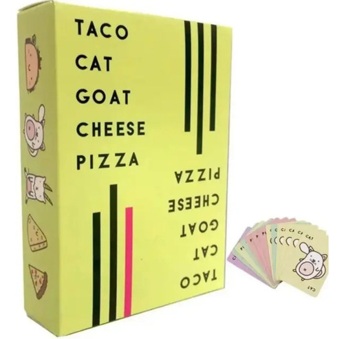 Juego De Mesa Taco Cat Goat Cheese Pizza Party A Elegir