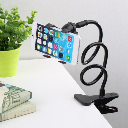 Soporte Universal Para Celular Con Clip, Flexible 360 Grados