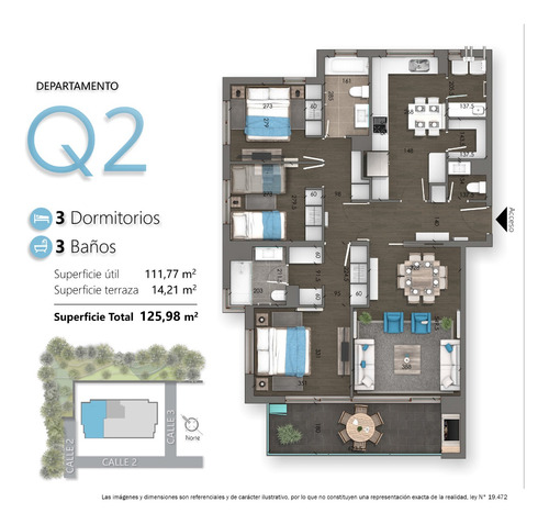 Espectacular Departamento En Edificio Q, Quinta Junge