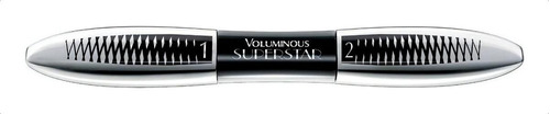 Máscara para cílios L'Oréal Paris Voluminous Superstar 12.7ml cor black brown