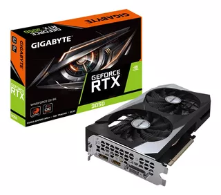 Vga Gigabyte Nv Rtx 3050 Windforce Oc/8gb/128bits/gddr6