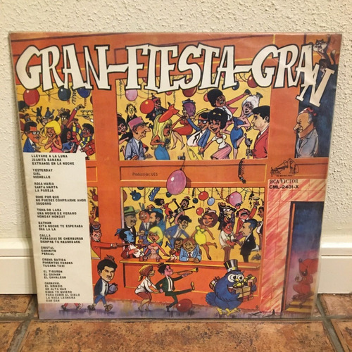 Antiguo Vinilo Lp Gran Fiesta Gran, Don Mateo Y Su Chingana