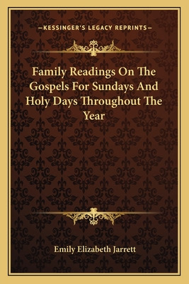 Libro Family Readings On The Gospels For Sundays And Holy...