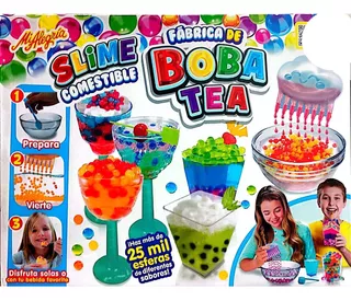 Fábrica De Boba Tea - Slime Comestible Juguetes Mi Alegria