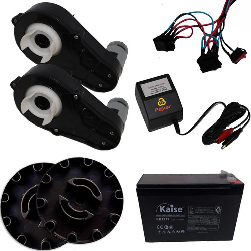 Kit Armado Completo 12v Niños Cableado Motorreductor Bateria