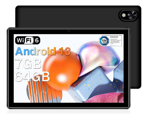 Tablet 10 Pulgadas+forro+protector+android13 Memoria 7+64 Gb