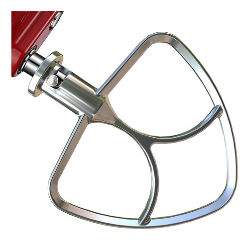 Batidor Plano De Acero Inoxidable Para Batidoras De Pie De 4