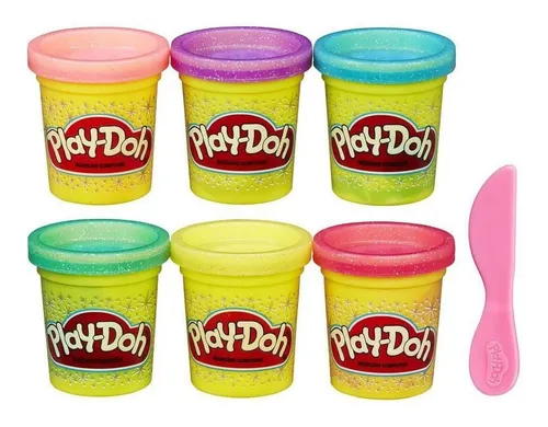 Set 6 Latas Princesas Disney Play-doh
