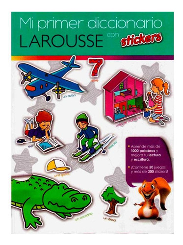 Libro Mi Primer Diccionario Larousse Con Stickers