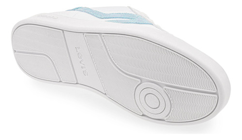 Tenis Levi's Para Dama Swift D L1224281 S Blanco-azul