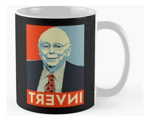 Taza Charlie Munger Siempre Invertido Calidad Premium