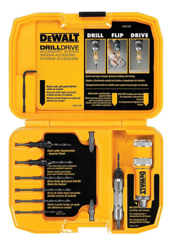 Set Adaptador Rápido Avellanar/atornillar Dewalt Dw2735p