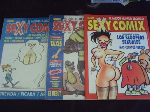 Lote Sexy Comic - 3 Ejs (el Globo Editor