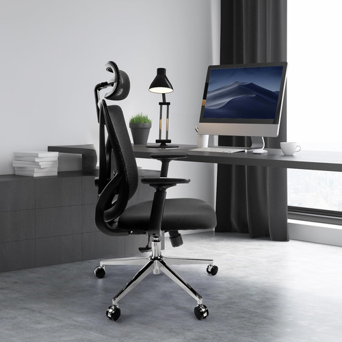 Deli Silla De Oficina Ergonomica, Silla De Escritorio Para C