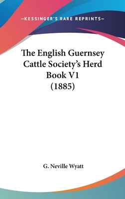 Libro The English Guernsey Cattle Society's Herd Book V1 ...