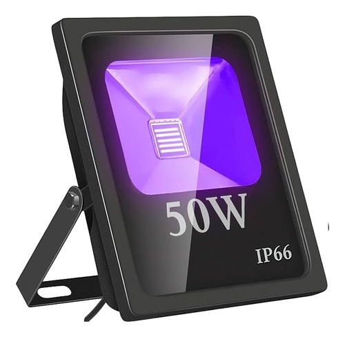 Reflector Led 50w Vatios 110/220v Ultravioleta 395nm Uv