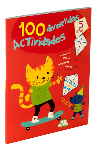 Libro Infantil Con 100 Divertidas Actividades 5 Años