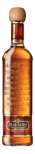 Tequila Maestro Tequilero Añejo 750 Ml