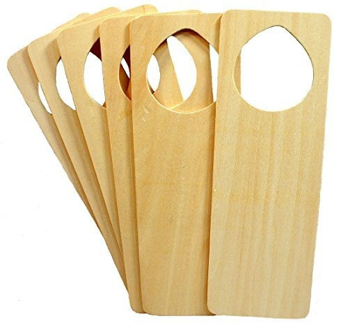 Madera Pomo De Puerta Percha 9,5 X 3-1 / 4 Pulgadas, Paquete