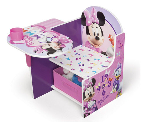 Silla Escritorio Papelera Stroage Disney Minnie Mouse