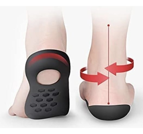 Plantillas Talon Rojo Fascitis Plantar Espolon Pie Descanso