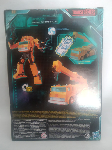 Autobot Grapple Transformers Earthrise War For Cybertron (Usado)