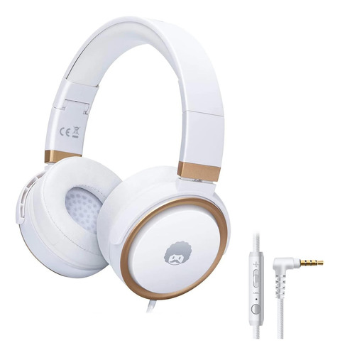 Rockpapa Grade Auriculares Intrauditivos Para Niños Con Micr