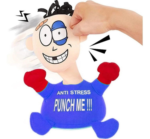 Juguete Muñeco Anti Estres Relajante Golpeable Punch Me