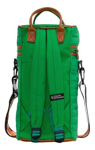 Imagen 7 de 10 de Mochila Matera Diamond Pop Verde Loro