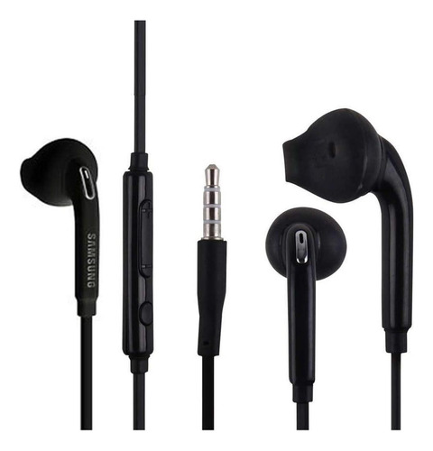 Vectortech Oem Auriculares Negros Con Cable 3,5 Mm Con Y A