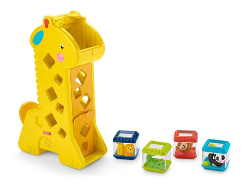 Girafa Com Blocos - Estimula E Diverte - Fisher-price