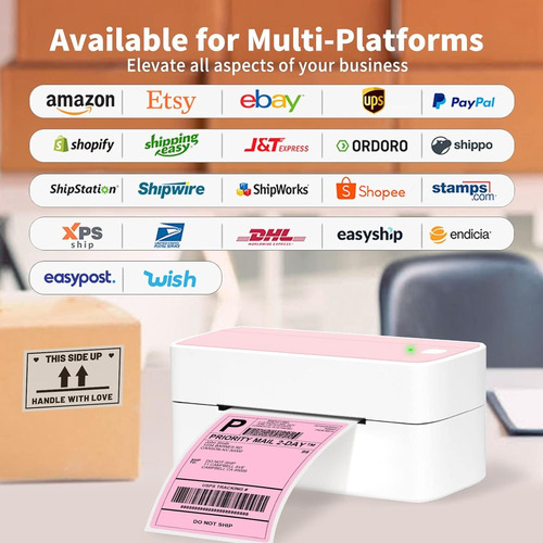 Impresora De Etiquetas Logística 4x6 Bluetooth