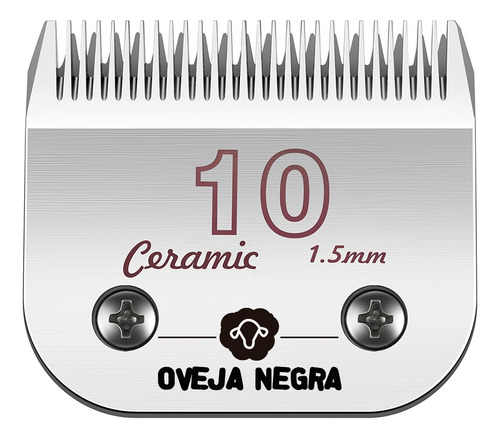 Cuchilla Cerámica Oveja Negra #10 - Peluquería Canina