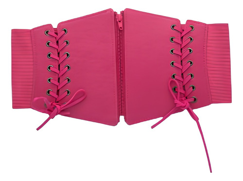 Cinturon Corset Rosa Ajustable Trendy Únicos