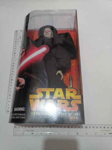 Darth Sidious Lord Sith Rots 12 Pulgadas Star Wars Hasbro 