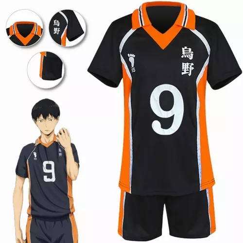 Anime haikyuu bermuda alta escola de vôlei club, uniforme feminino para  treino, uniforme esportivo