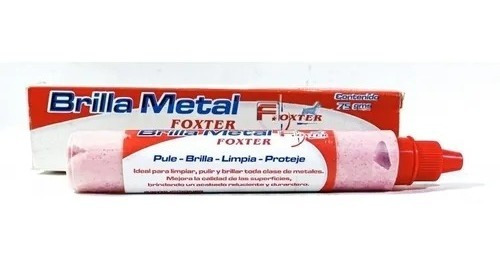 Crema Pulidora Brilla Metal 30gr Para Metales