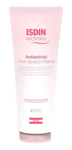 Isdin Woman Crema Corporal Antiestrías Hidratante Previene Y Atenúa Estrías