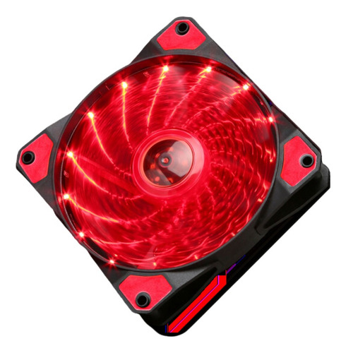 Ventilador Para Gabinete Marvo Scorpion Fn-10 Rd Led Rojo