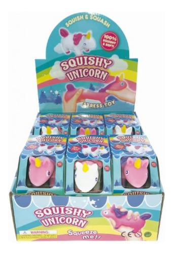 Playmaker Toys Squishy Unicorn Squeeze And Magical Fun, 3,75