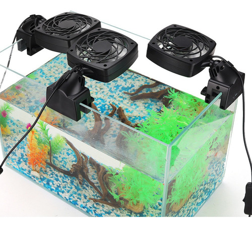 Ventilador De Acuario, Sistema De Agua Dulce, Sal For Refri